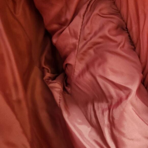 Vintage 1970s Women's Sherpa Lined Hooded Bomber Style Jacket Hong Kong medium - Picture 8 of 10